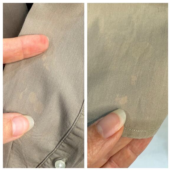 ACORN Bob Goldfeder Mens Pearl Snap Long Sleeve Shirt Embroidered Tan Beige XXL - Picture 11 of 12